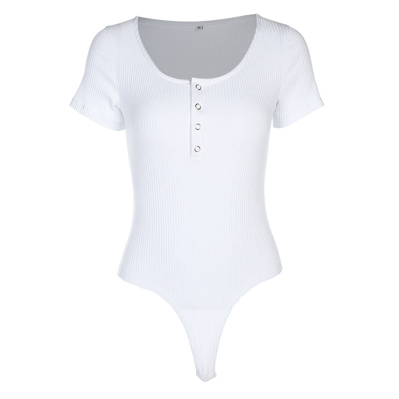 Slim bottom shirt onesie